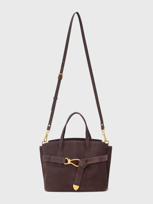 Big suede bag with long strap - 2