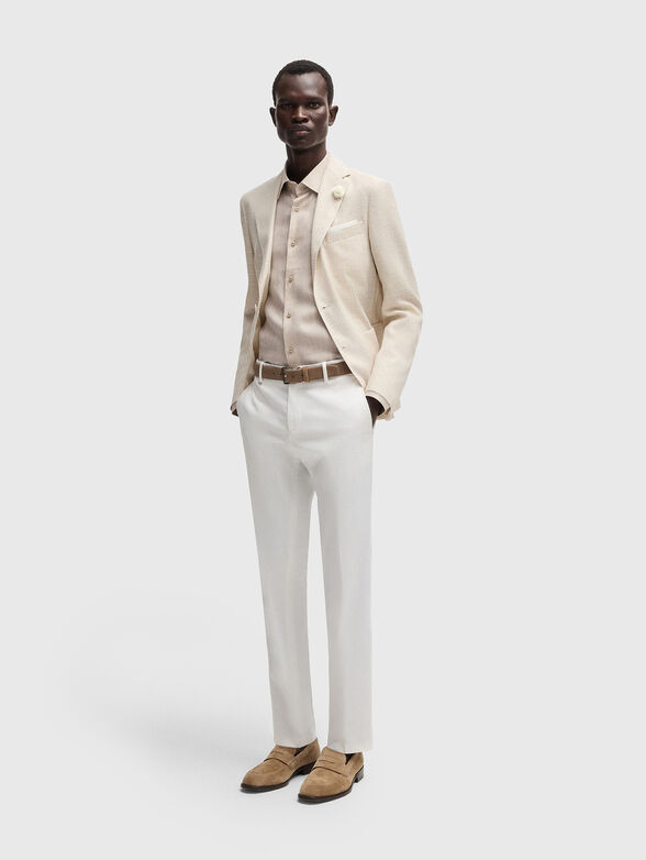 H-HANK shirt in beige - 2