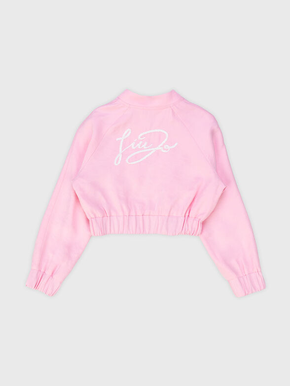 Bomber jacket in pink - 2