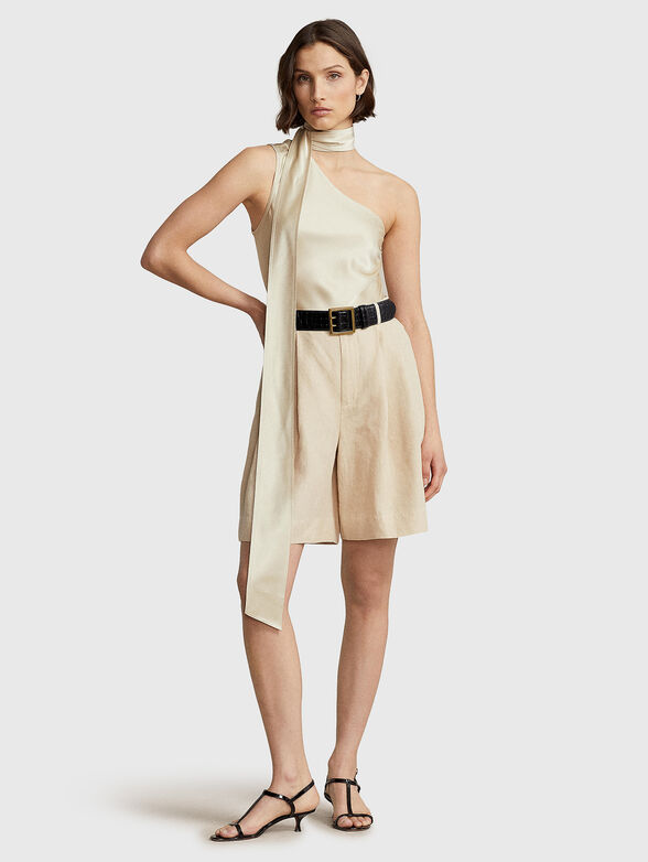 Shorts linen pants - 4