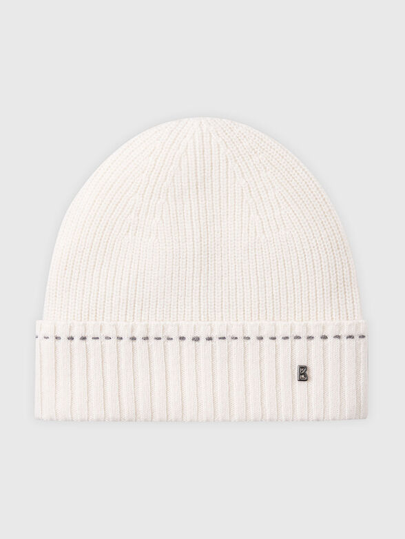 MOULAN wool hat with logo - 1