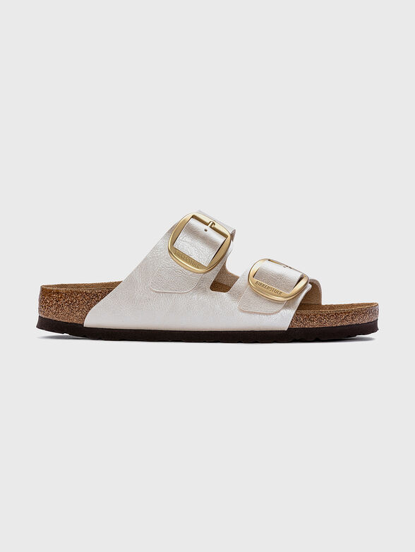 ARIZONA silver slippers - 1
