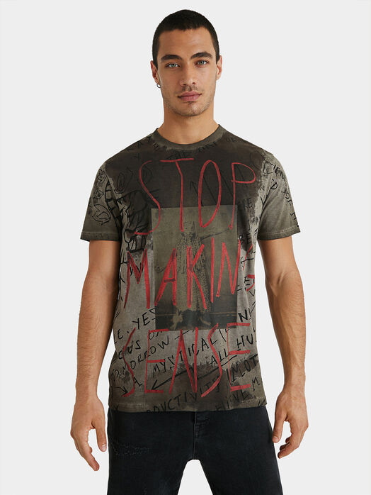 NADAL t-shirt with abstract graphic print