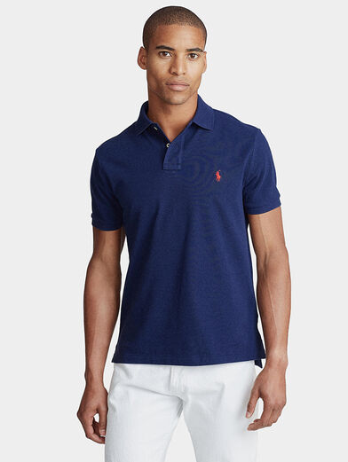 Polo shirt with logo embroidery - 1