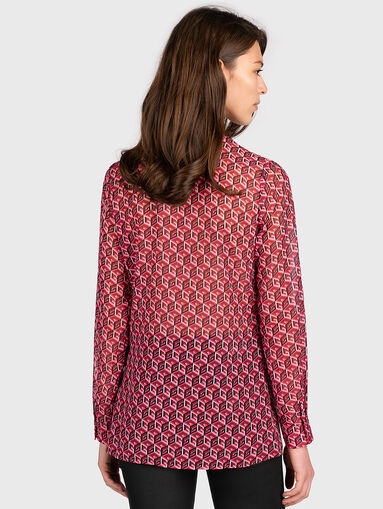 Shirt CLOUIS with animal print - 4