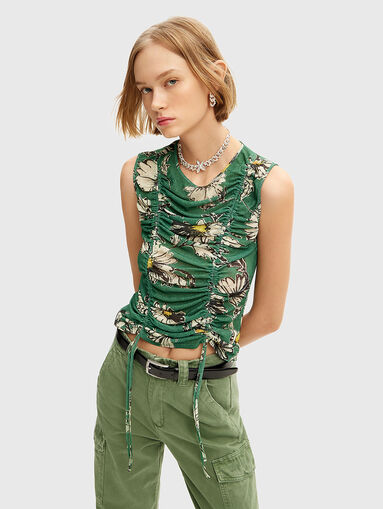 Top with gathered effect - 5