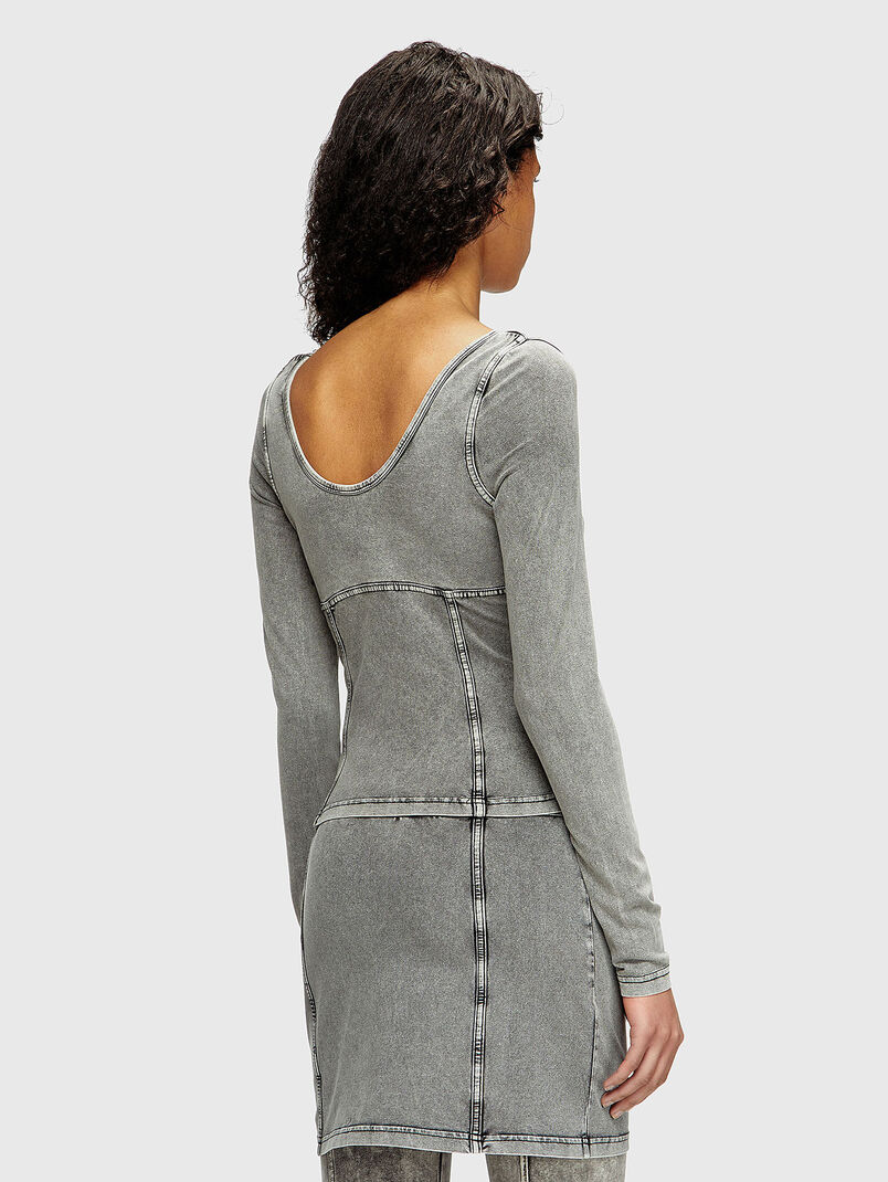 T-ELIN long sleeved cotton blouse - 3