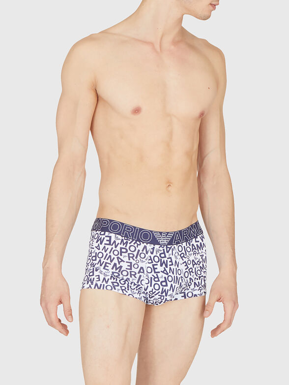 Boxers with monogram print  - 1