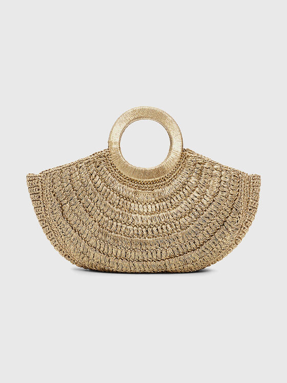 Knitted bag with long handle - 1