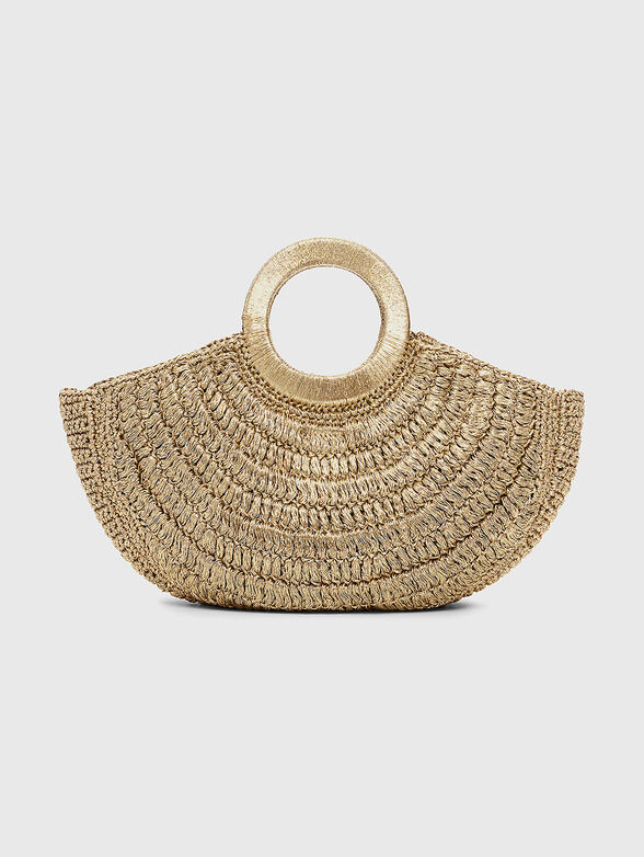 Knitted bag with long handle - 1