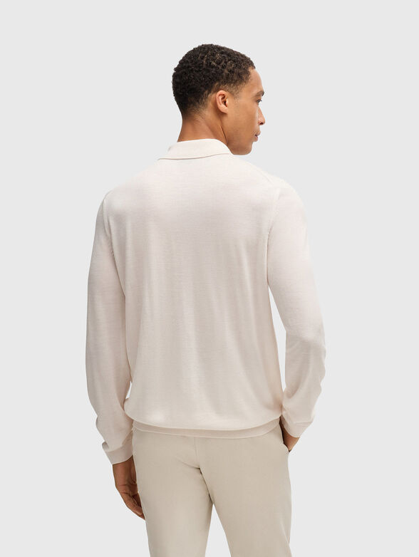 LANCIONE slim-fit wool sweater - 3