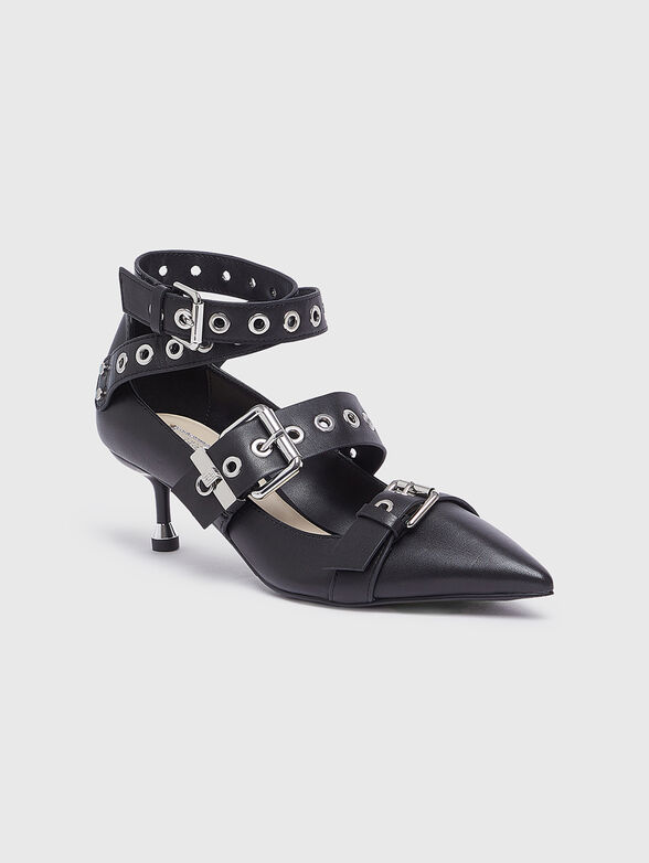 Heeled shoes with buckles - 2