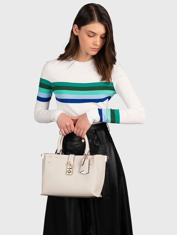 ALBURY Handbag with logo clasp - 6