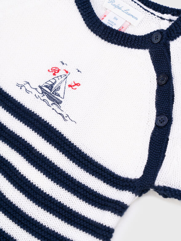 Stripe body with print  - 2