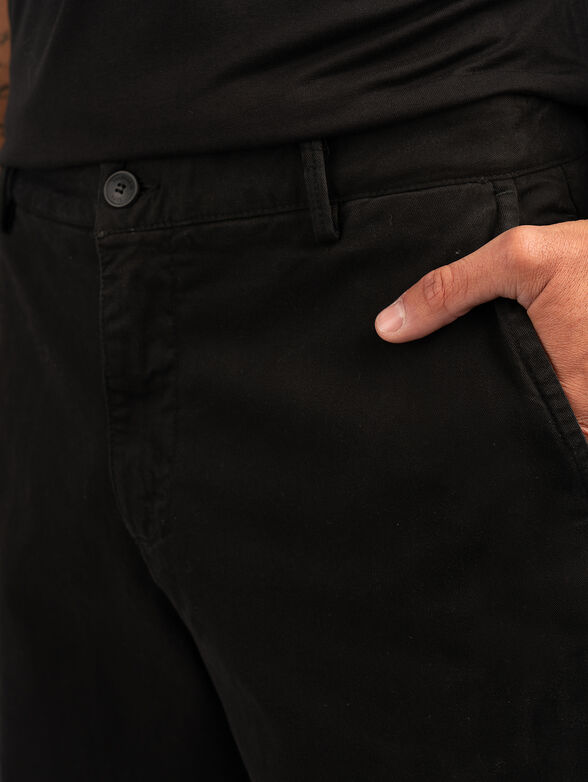 Cotton chino trousers - 4