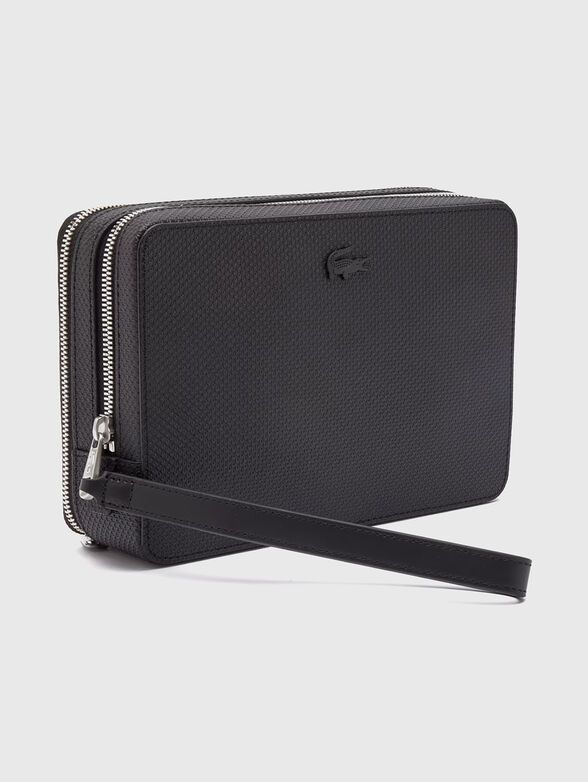 Small leather bag with saffiano effect - 4