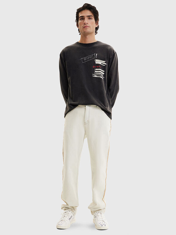 ENRICO blouse with print - 2