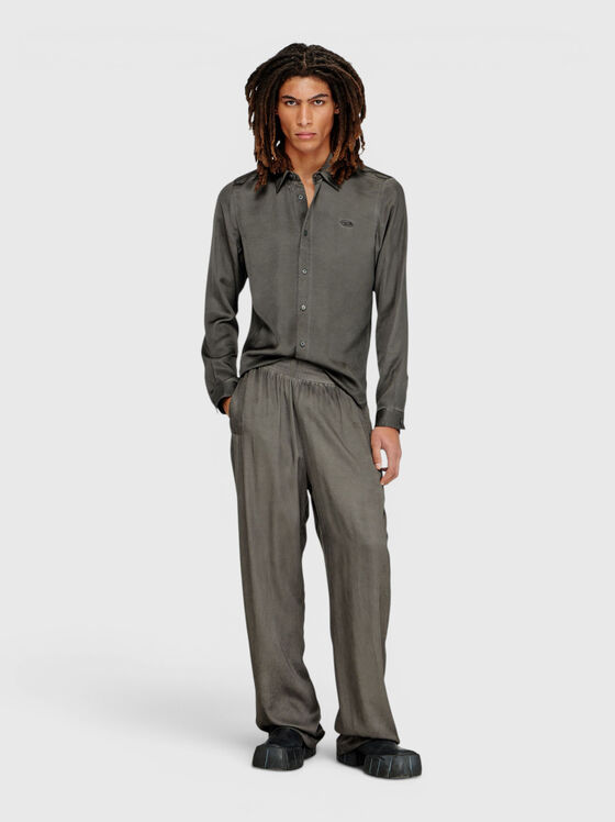 Long-sleeve viscose shirt - 2