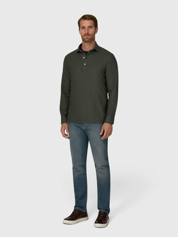 Long sleeved polo shirt - 2