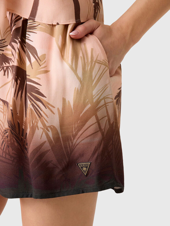 Floral-print shorts - 3