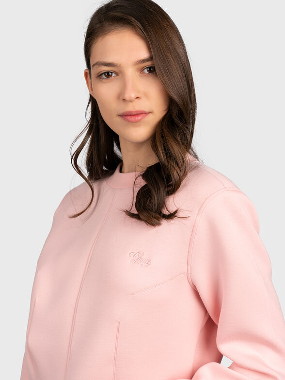 Pink sweatshirt ESTER - 2