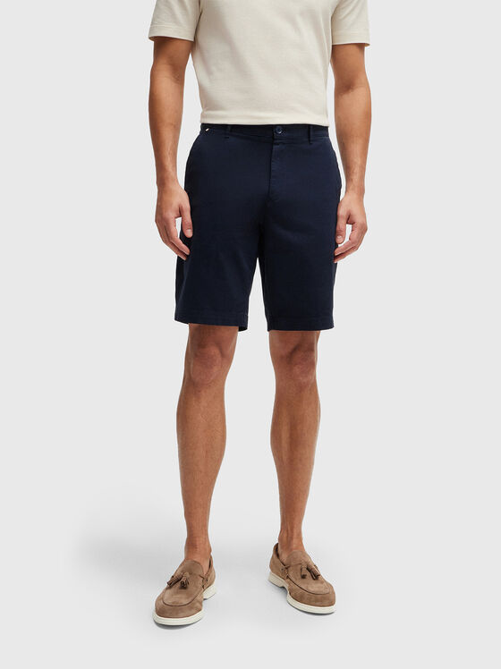 Dark blue shorts - 1