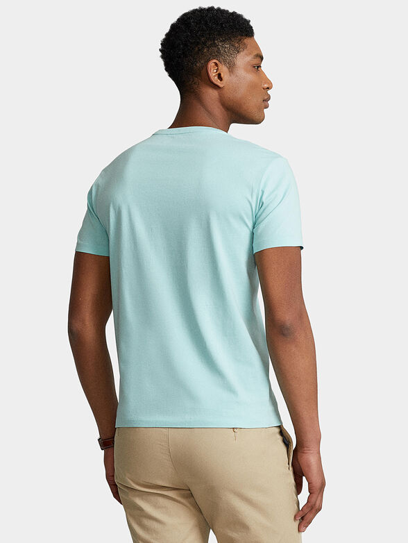 T-shirt in light blue - 3