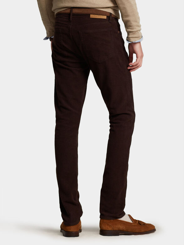 SULLIVAN slim jeans in brown color - 2