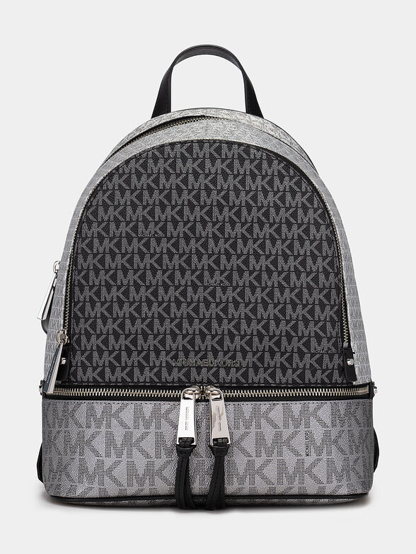 RHEA backpack with monogram logo print  - 1