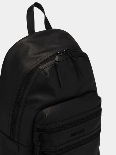 Black backpack with pockets - 4