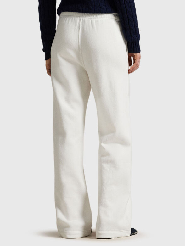 Drawstring wide leg tracksuit bottoms - 2