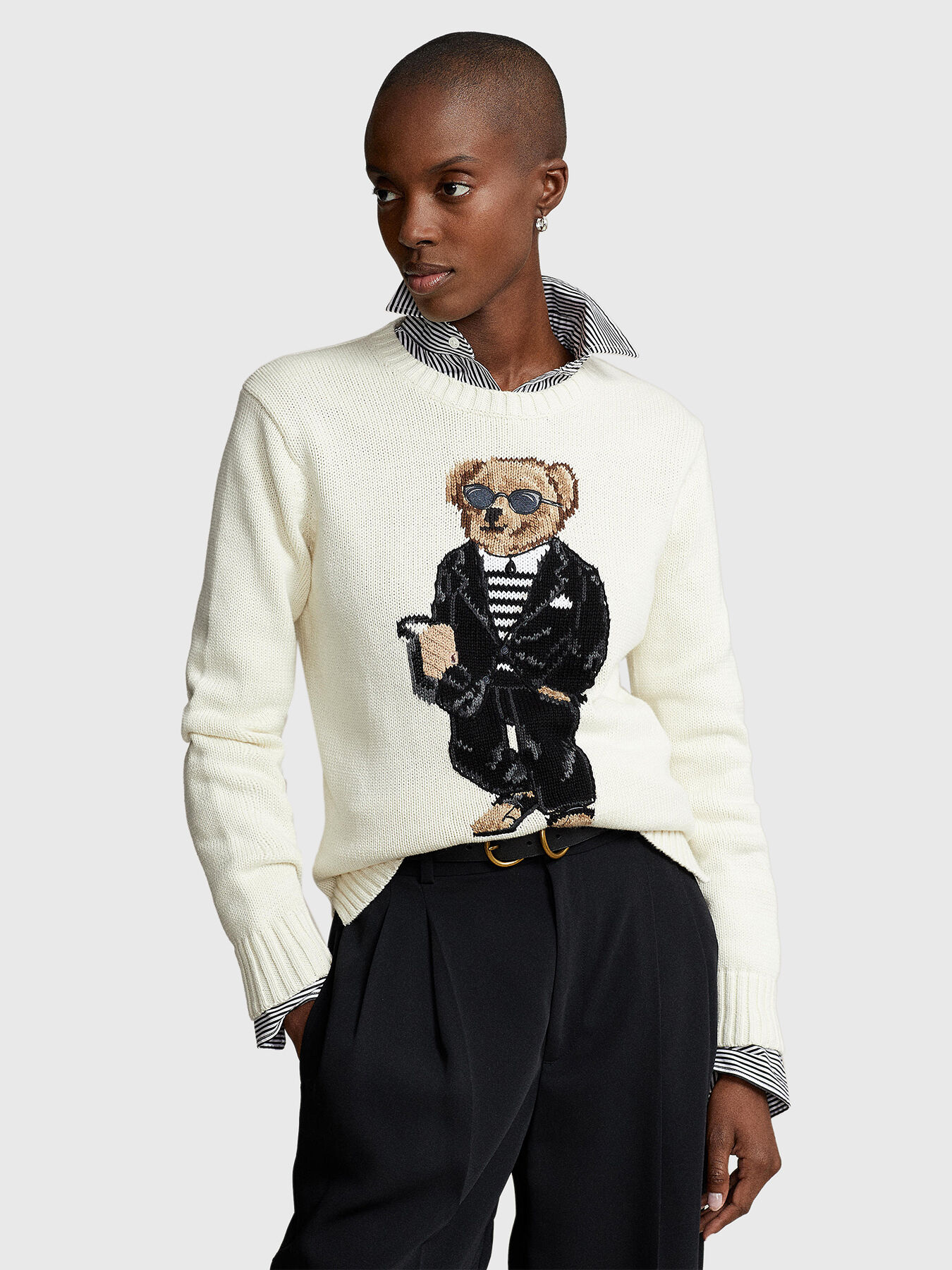 Polo bear womens sweater sale