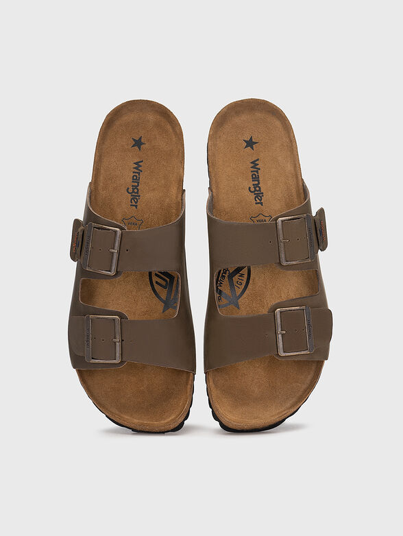 SUSAK leather slippers - 6