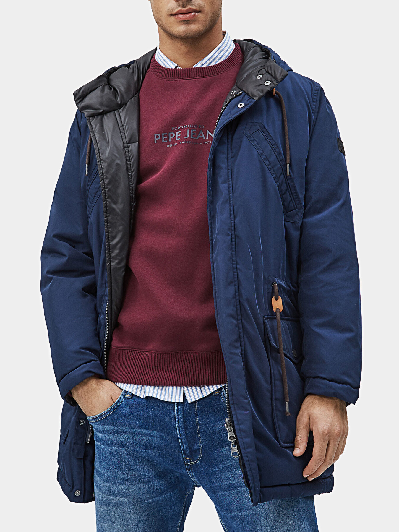 Pepe jeans reversible jacket hotsell