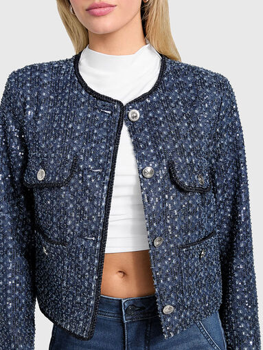ELISA cropped boucle jacket - 4