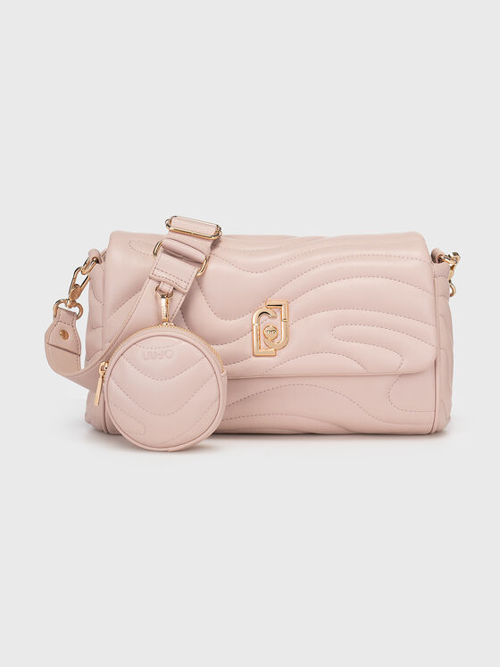 Кросбоди чанта в розов цвят  - 1