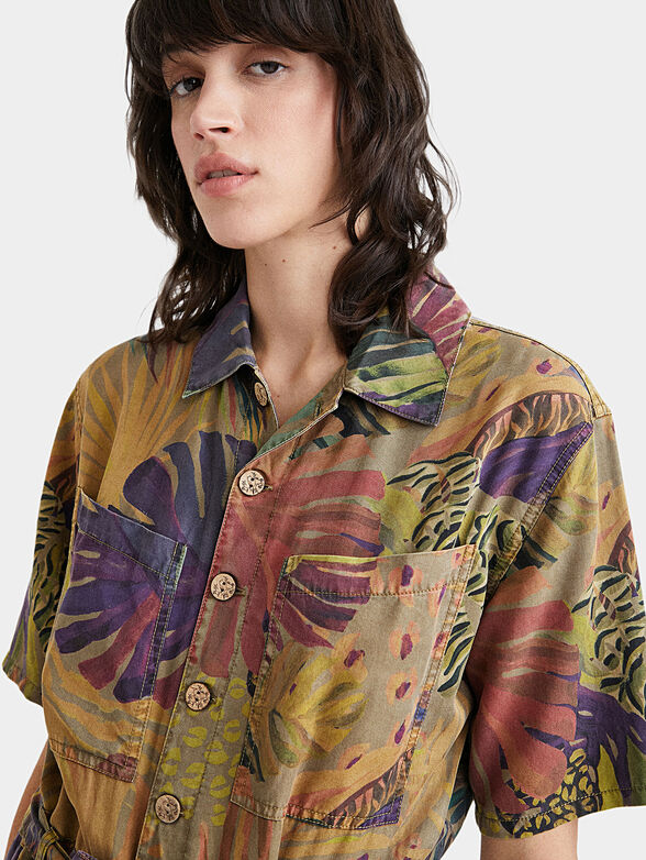 LARA jumpsuit with floral print - 5