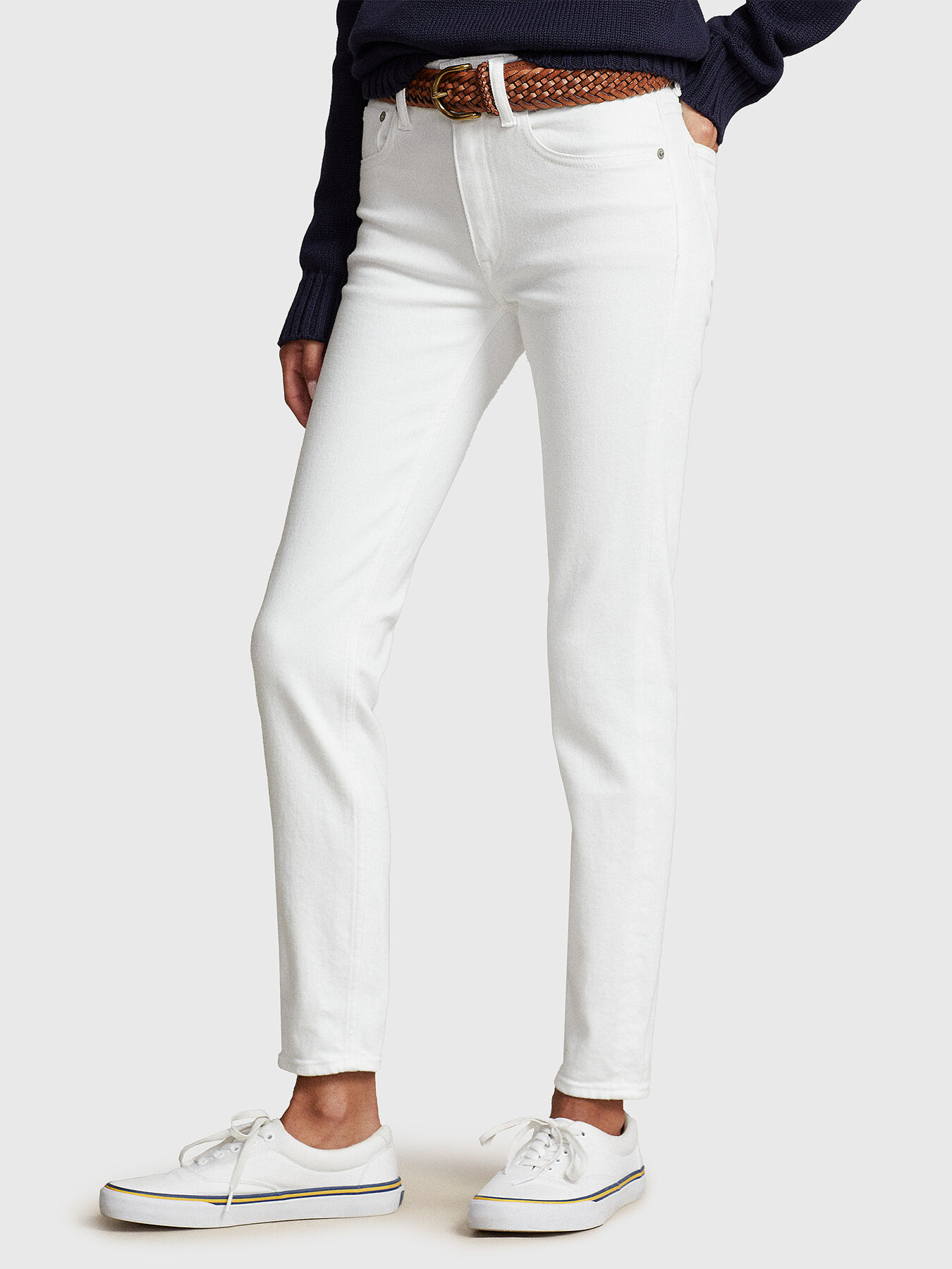Ralph lauren white jeans shop