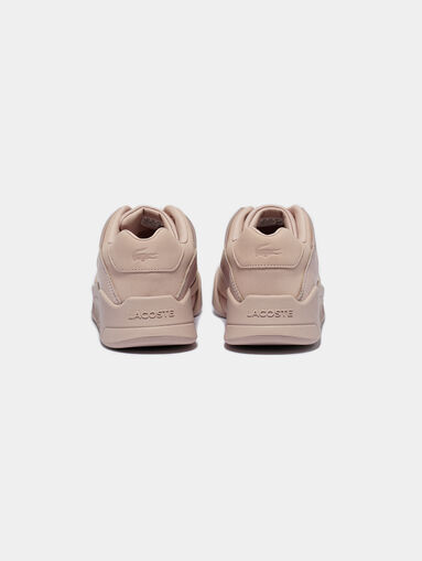 COURT SLAM Nubuck sneakers in pale pink - 3