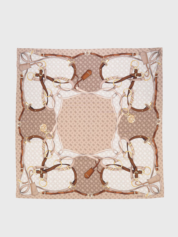 DEA viscose square scarf - 2