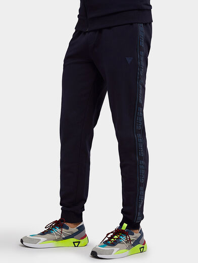 ARLO jogger pant with logo stripes - 1