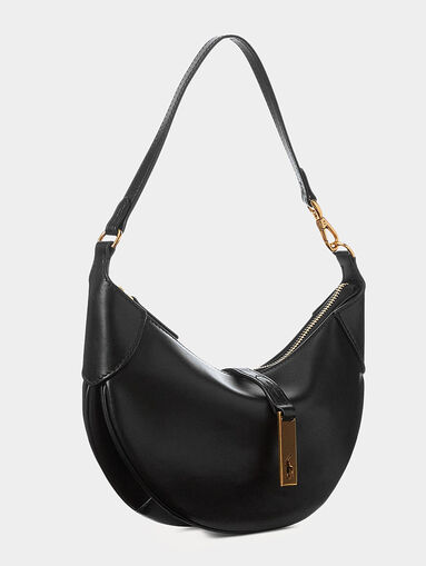 Small leather black bag - 3