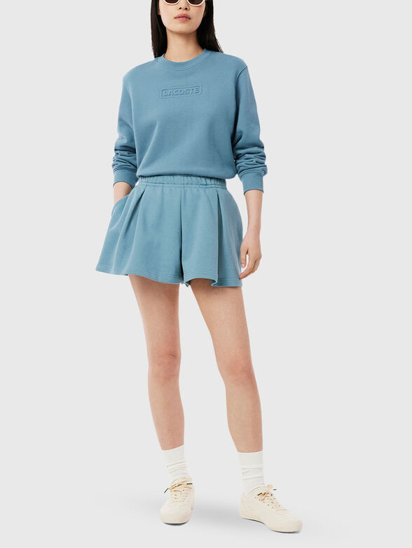 Cotton shorts with logo - 1