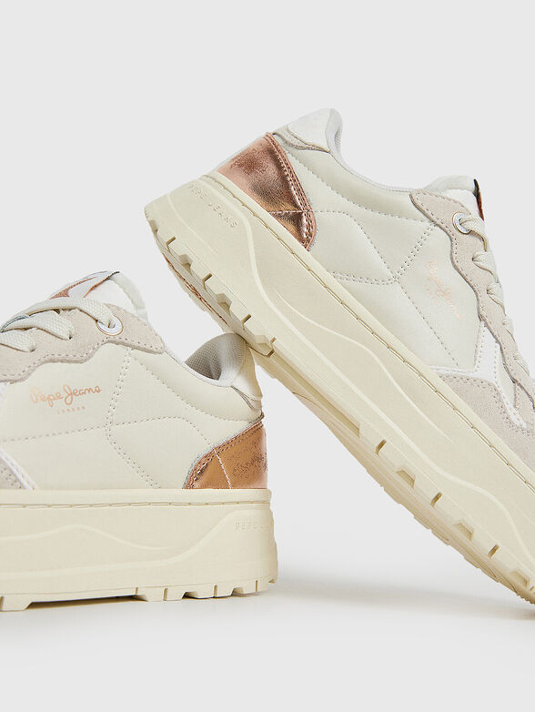 KORE SUN leather sneakers - 4