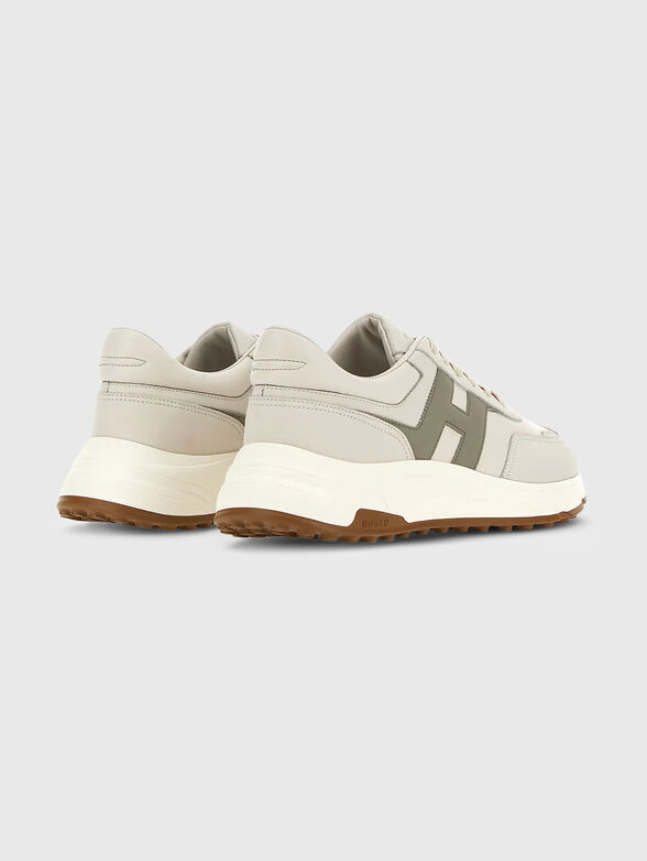 Genuine leather sneakers - 3