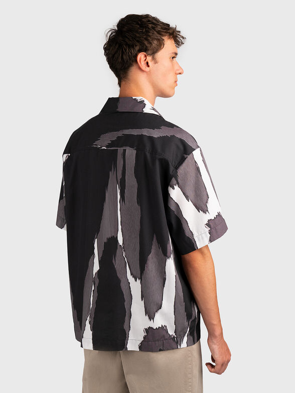 EGEENO shirt with abstract print  - 3