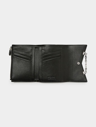 K/SEVEN GRAINY TRIFOLD purse in beige color - 5
