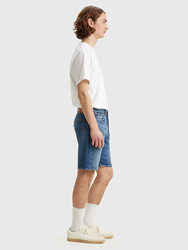 501™ blue denim shorts - 3
