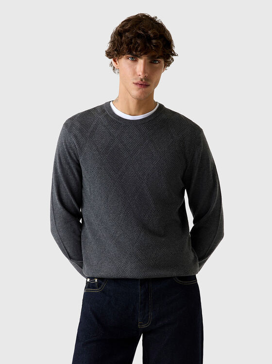 Пуловер JAMAAR от вълнен бленд - 1