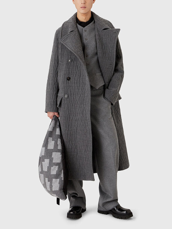 Wool vest with buttons - 2